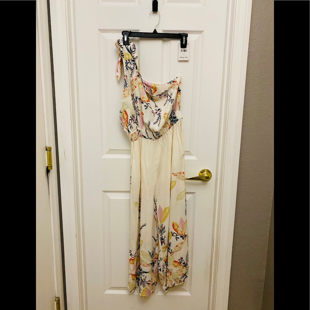 ❌sold Free People Island Time Wide Leg Jumpsuit NWT NEW - Picture 4 of 4